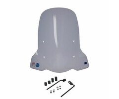 windscherm Regia met bevestigingsset hoog (made in EU) smoke E2