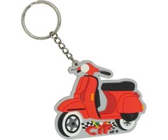 sleutelhanger cif rood piaggio &amp; vespa