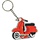 sleutelhanger cif rood piaggio &amp; vespa