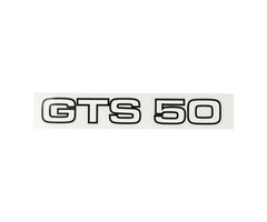 sticker wit/zwart gts 50, zundapp