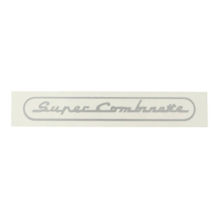 sticker zilver super combinette, zundapp