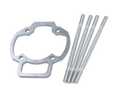 voetpakking polini + tapeind 5mm aluminium sco piaggio 2t 170.1000