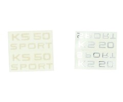sticker goud ks50 sport, zundapp