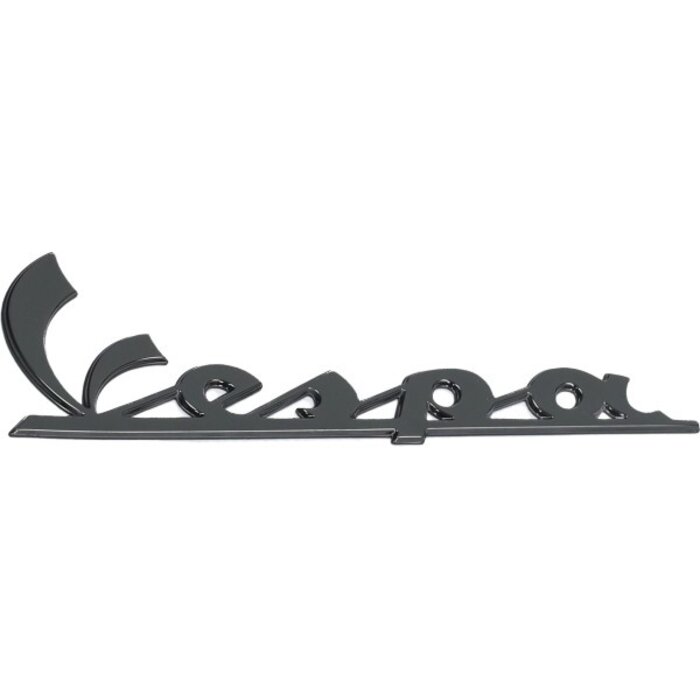 sticker woord [vespa] groot 15cm smoke