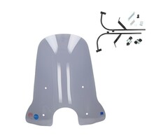 windscherm Regia met bevestigingsset hoog (made in EU) 74cm smoke fiddle 2