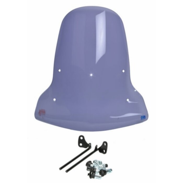 windscherm Regia met bevestigingsset hoog (made in EU) smoke mio