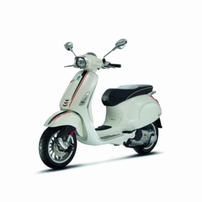 stickerset Piaggio origineel voorscherm voorspatbord /achterscherm zwart/rood primavera, sprint 606078m0001=op=op