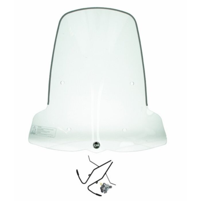 windscherm Sym origineel met bevestigingsset hoog helder orbit 3 , x-pro sy530-xb1-00l