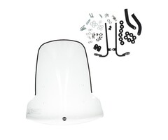 windscherm Sym origineel met bevestigingsset hoog 70.5cm helder mio 50i sy530-fsa-00l