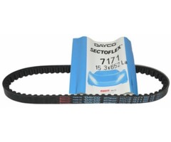 v-snaar dayco/pirelli 652x15.3 10inch rapido, st, vision met-in 7171