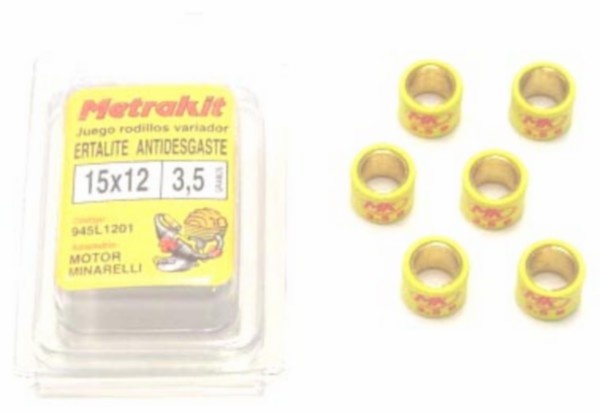 variorolset metrakit 3.5gr 15x12mm minarelli 945l1201
