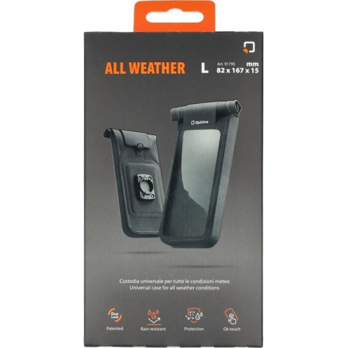 beschermhoes lampa telefoon waterbestendig Maat L - 82x167x15 mm 91795