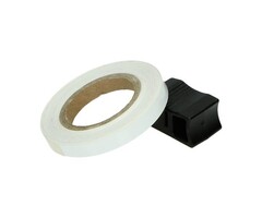 sticker universeel wielbies wit