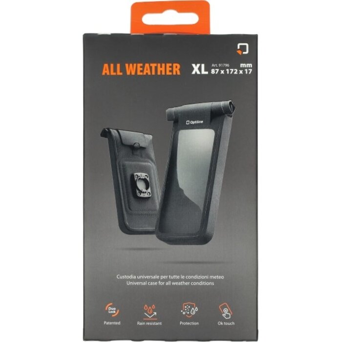 beschermhoes lampa telefoon waterbestendig Maat XL - 87x172x17 mm 91796