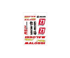 stickerset malossi rst 10-delig universeel 339780.16
