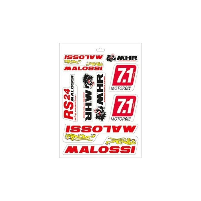 stickerset malossi rst 10-delig universeel 339780.16