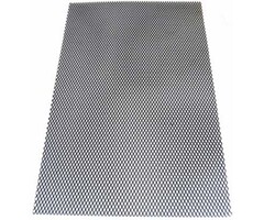 rooster DMP grof aluminium (racegaas) 30x50cm zwart