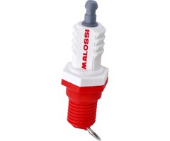 bougiehouder malossi wit/rood 4220475b