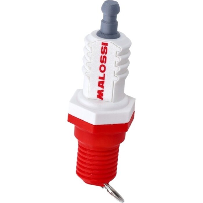 bougiehouder malossi wit/rood 4220475b