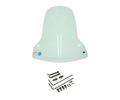 windscherm Regia met bevestigingsset hoog (made in EU) helder iva E-Go S2, iva E-Go S3, iva E-Go S4, iva E-Go S-5, iva E-Go S8, lifan E3