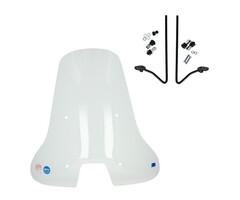 windscherm Regia met bevestigingsset (made in EU) hoog La Souris fly / Agm icon / Roma Summer helder icon