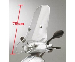 windscherm Piaggio origineel met bevestigingsset hoog helder fly, fly rst 622846