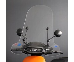 windscherm Regia met bevestigingsset (made in EU) hoog helder horwin EK-1