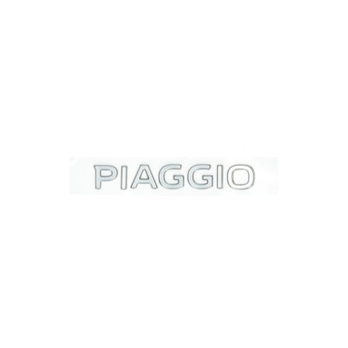sticker Piaggio origineel woord [piaggio] achterscherm 3D zip 4t 2h002014