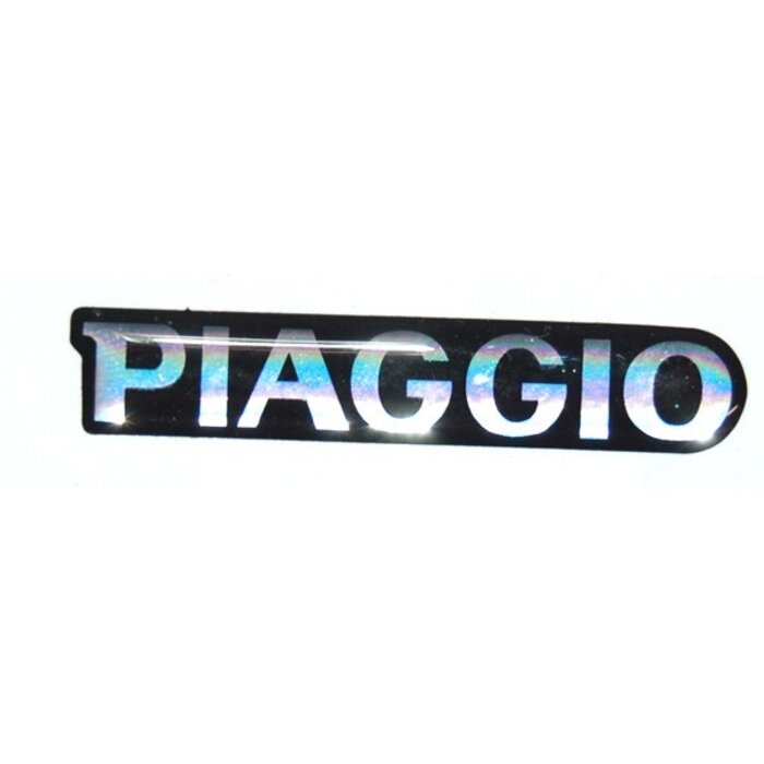 sticker Piaggio origineel woord [piaggio] voorscherm boven achter piaggio, zip2000 620944