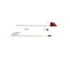 stickerset zijscherm rood/zwart sprint sport 4t (euro4)