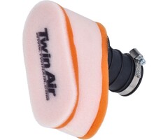 powerfilter twin air recht upside down diameter 40mm ovaal foam