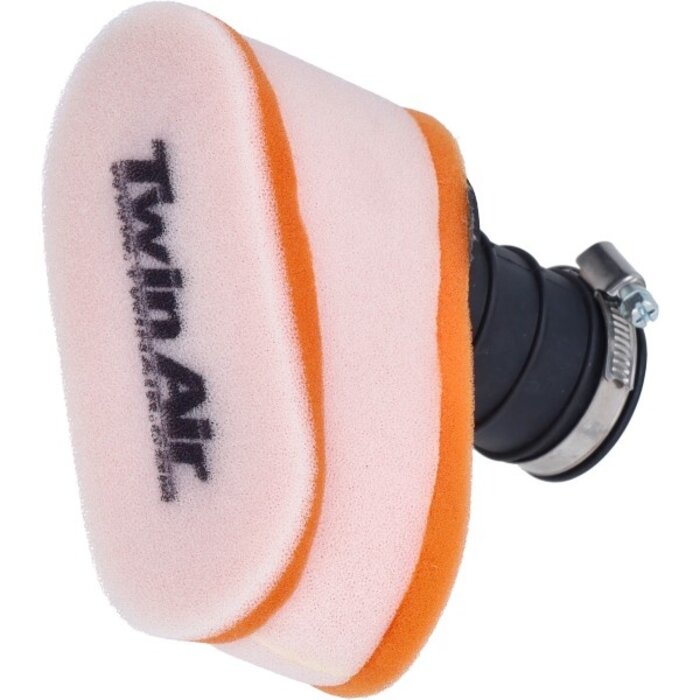 powerfilter twin air recht upside down diameter 40mm ovaal foam