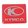 sticker Kymco origineel logo dik rood like 86102-lgr5-e00-t01