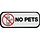 sticker Piaggio origineel woord [no pets] piaggio &amp; vespa 576953