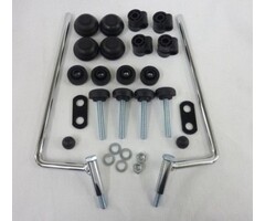 windscherm biondi bevestigingset Kymco chroom vp50=op=op