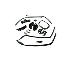 stylingset euro-2 vespa <2018 zwart glans 14-delig sprint