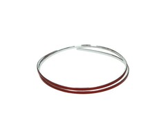 rand DMP plakstrip chroom (zelfklevend) 1m chroom universeel