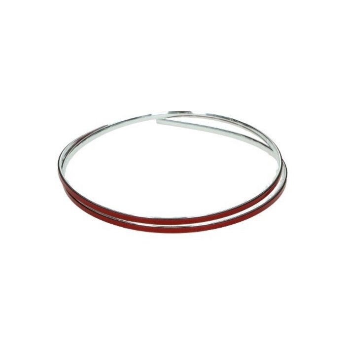 rand DMP plakstrip chroom (zelfklevend) 1m chroom universeel