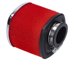 powerfilter malossi mhr recht universeel diameter 32mm foam E14 phbg phbd rood/chroom 0411450