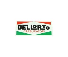 sticker dellorto dellorto groot 12x6