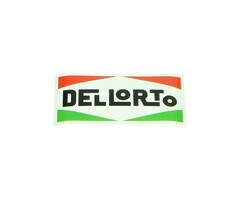 sticker dellorto dellorto 10x5