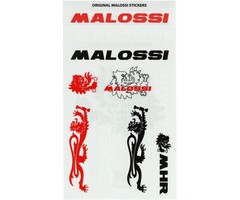 stickerset malossi 8x14cm 10-delig 3318303