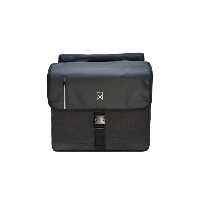 Willex Dubbele Businesstas Zwart/Zwart 46L