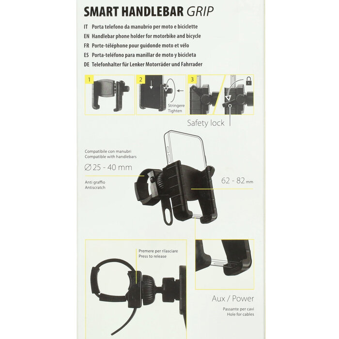 Opti Line Optiline Smart Flow Telefoonhouder - Windscherm/Spiegelbevestiging