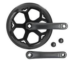 crank trapas set + ketting afloopplaat, aluminium L+R + tandwiel 48t - V8 / V20 PRO fatbike
