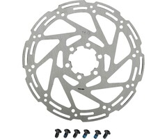 remschijf 6-gaats l 160mm 2.3mm V8 - V20 voor/achter fatbike