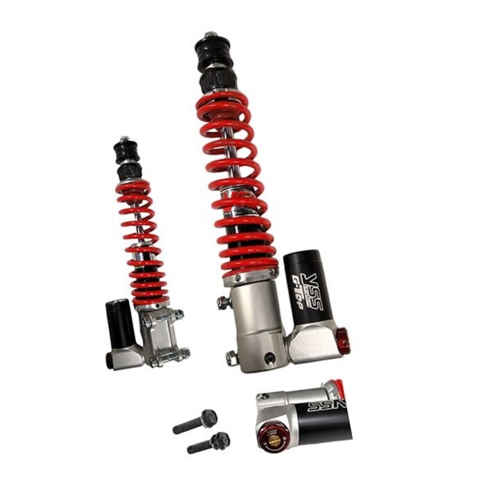 schokbreker yss voorvork instelbaar G-Top v/a 2023 voor zwart/rood gts 125cc, gts 310 vu302-280trc-07-858