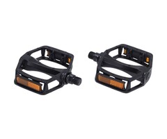 pedaalset zwart V8 - V20 - knaap - agm e-bike, fatbike