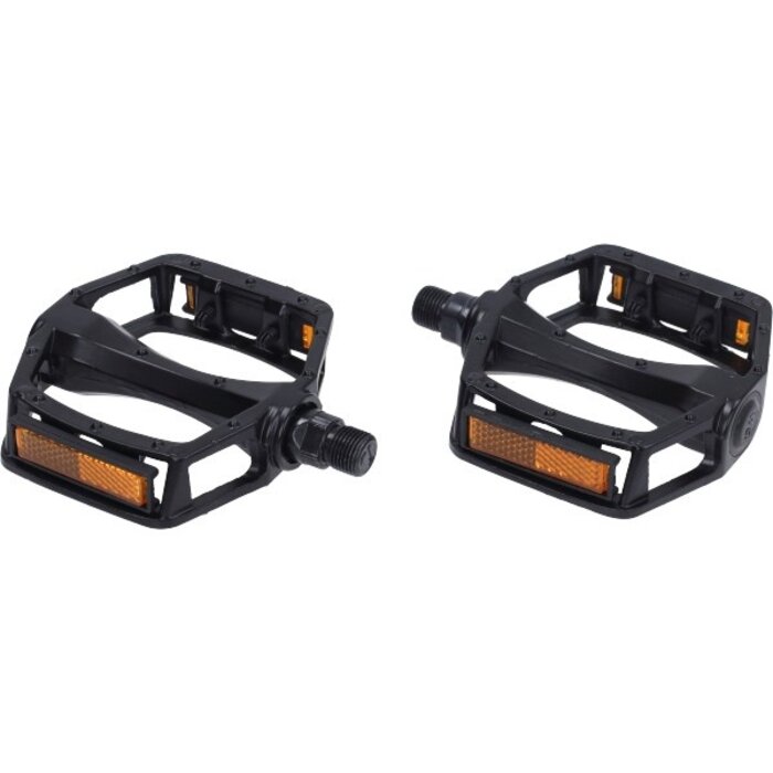 pedaalset zwart V8 - V20 - knaap - agm e-bike, fatbike