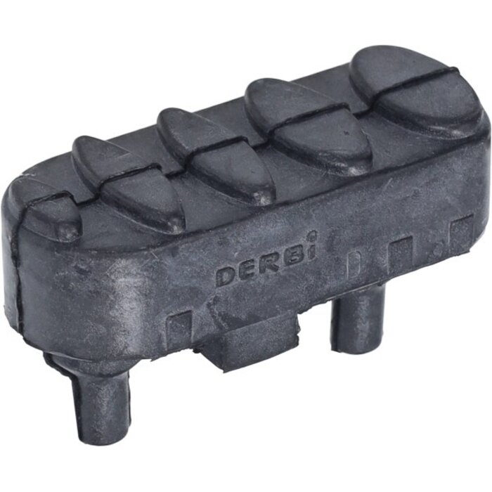 rubber Derbi origineel voetsteun links rx-sx 50, senda 00h01501501